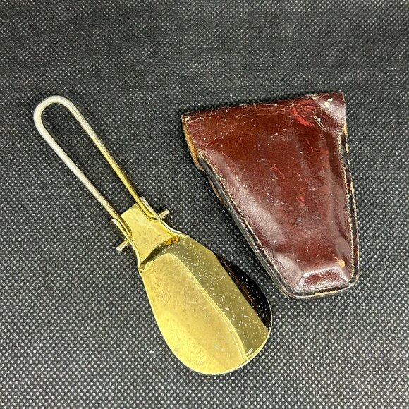 Vintage folding shoe horn in case - Picture 2 of 2